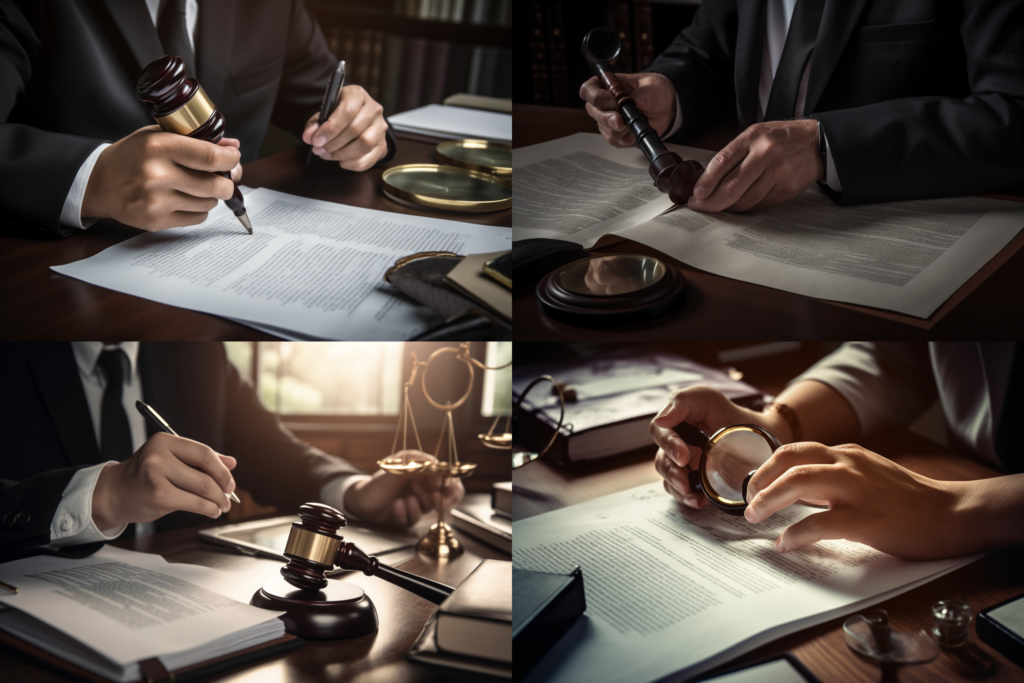 Attorneys conducting legal research. Choosing a Texas Attorney