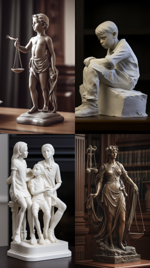 Child Injury Claims in Texas: What Parents Should Know, a lawyer explaining rights to a group of parents, a well-lit modern law office in Texas, ambiance of professionalism and clarity, Sculpture, clay modeling with realistic textures, --ar 9:16 --v 5.0